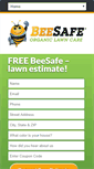 Mobile Screenshot of mybeesafelawn.com